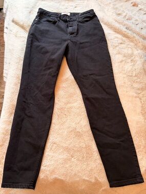 Wrangler Black Slim Straight Jeans